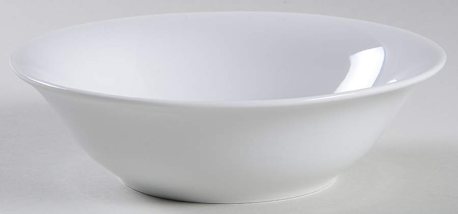 Classic White Coupe Cereal Bowl by Ten Strawberry Street-1