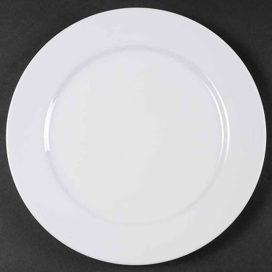 Classic White Service Plate (Charger) by Ten Strawberry Street-1