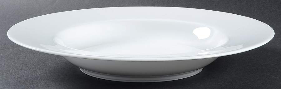 Classic White 12" Individual Pasta Bowl by Ten Strawberry Street-1