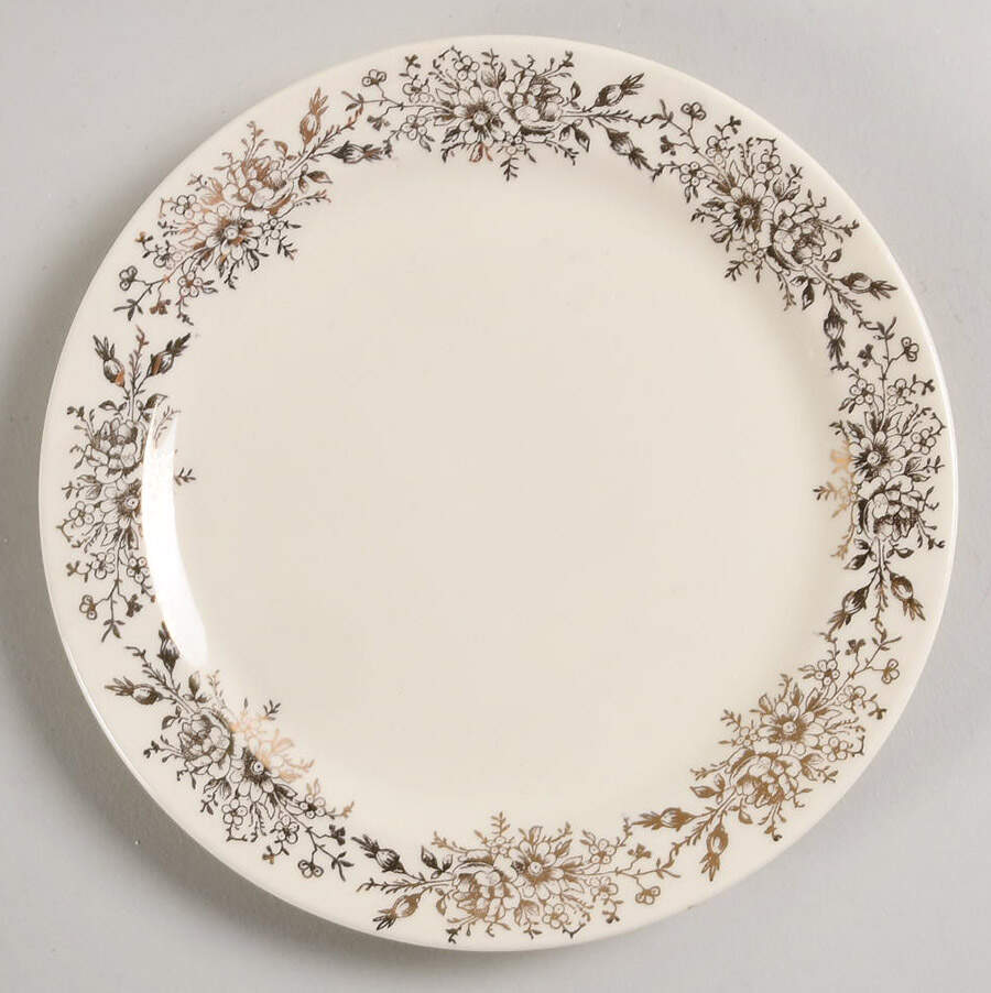 1111 1-2 Bread & Butter Plate by Taylor, Smith & Taylor (Ts&T)-1