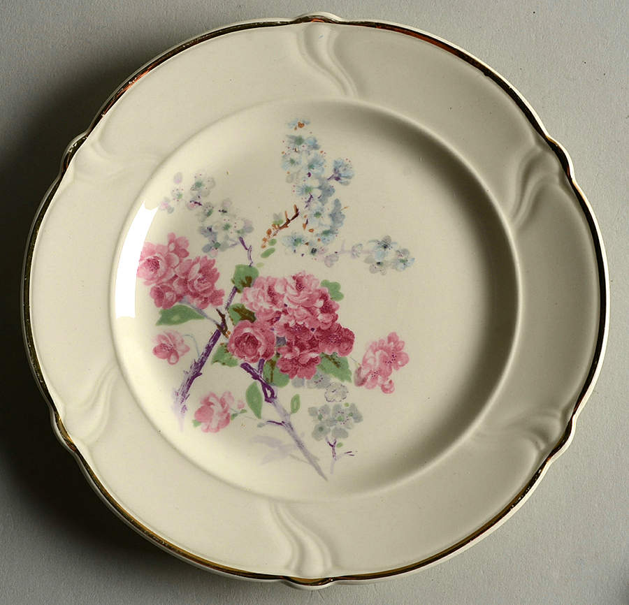 1164 Bread & Butter Plate by Taylor, Smith & Taylor (Ts&T)-1