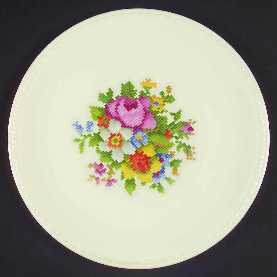 1212 1-2 Luncheon Plate by Taylor, Smith & Taylor (Ts&T)-1