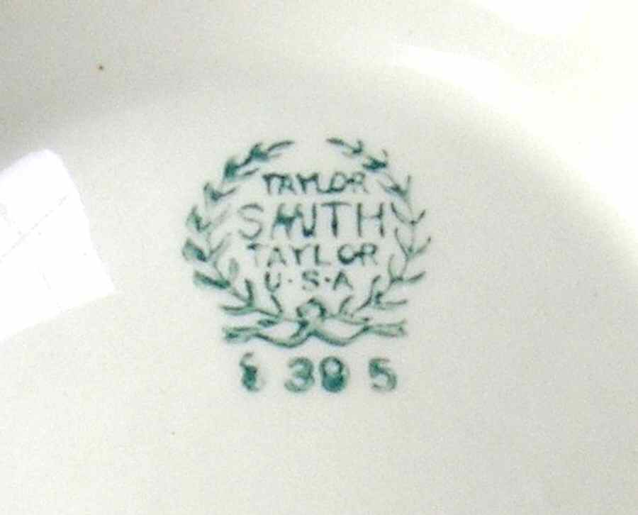 1212 1-2 Teapot & Lid by Taylor, Smith & Taylor (Ts&T)-1