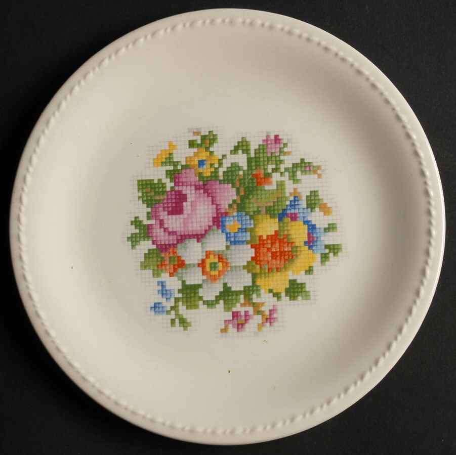 1212 1-2 Salad Plate by Taylor, Smith & Taylor (Ts&T)-1