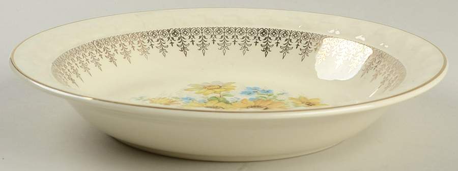 1222 Rim Soup Bowl by Taylor, Smith & Taylor (Ts&T)-1