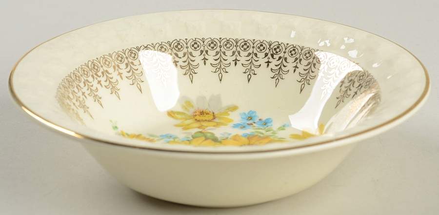 1222 Rim Fruit/Dessert (Sauce) Bowl by Taylor, Smith & Taylor (Ts&T)-1