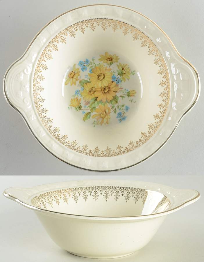 1222 Lugged Cereal Bowl by Taylor, Smith & Taylor (Ts&T)-1