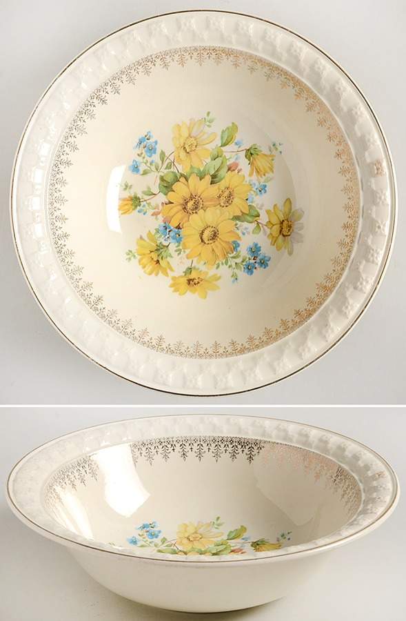 1222 9" Round Vegetable Bowl by Taylor, Smith & Taylor (Ts&T)-1