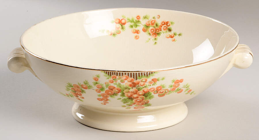 1484 Round Vegetable No Lid by Taylor, Smith & Taylor (Ts&T)-1