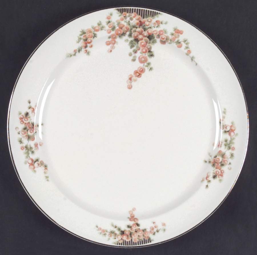 1484 Dinner Plate by Taylor, Smith & Taylor (Ts&T)-1
