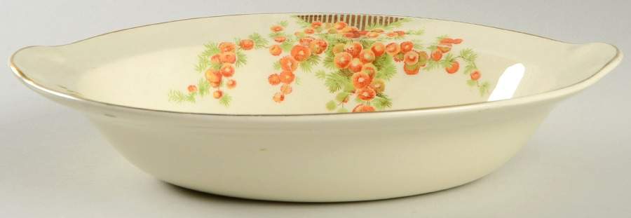 1484 9" Oval Vegetable Bowl by Taylor, Smith & Taylor (Ts&T)-1