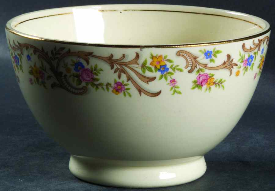 1631 Cranberry Bowl by Taylor, Smith & Taylor (Ts&T)-1