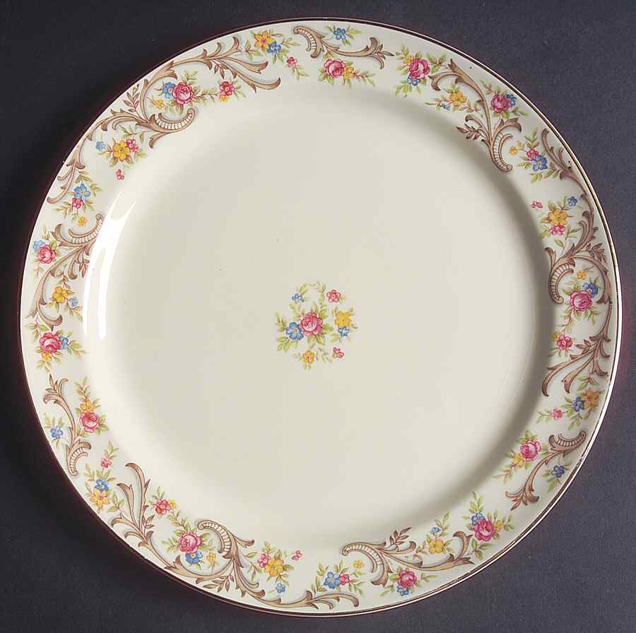 1631 Luncheon Plate by Taylor, Smith & Taylor (Ts&T)-1