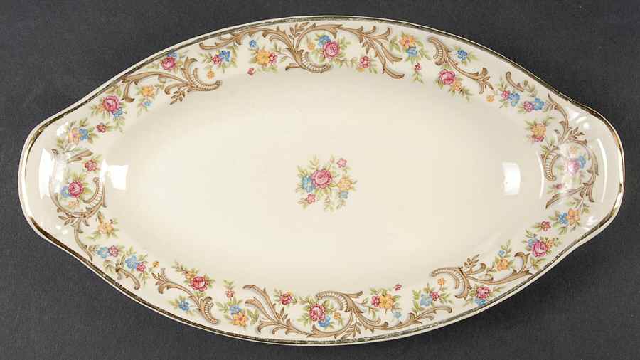 1631 Relish/Gravy Underplate by Taylor, Smith & Taylor (Ts&T)-1