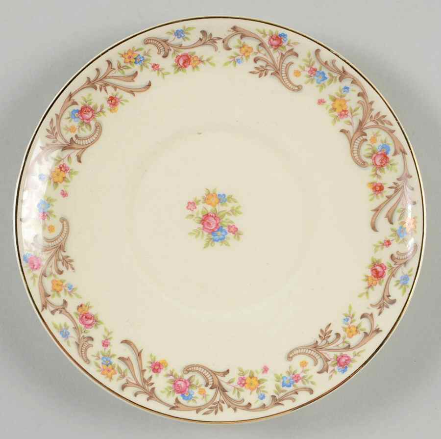 1631 Saucer for Cream Soup Bowl by Taylor, Smith & Taylor (Ts&T)-1