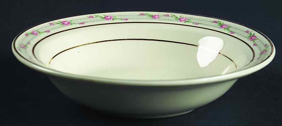 1799 Rim Fruit/Dessert (Sauce) Bowl by Taylor, Smith & Taylor (Ts&T)-1