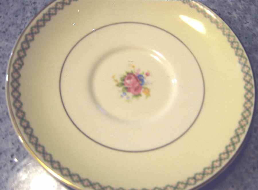 1800 Saucer by Taylor, Smith & Taylor (Ts&T)-1
