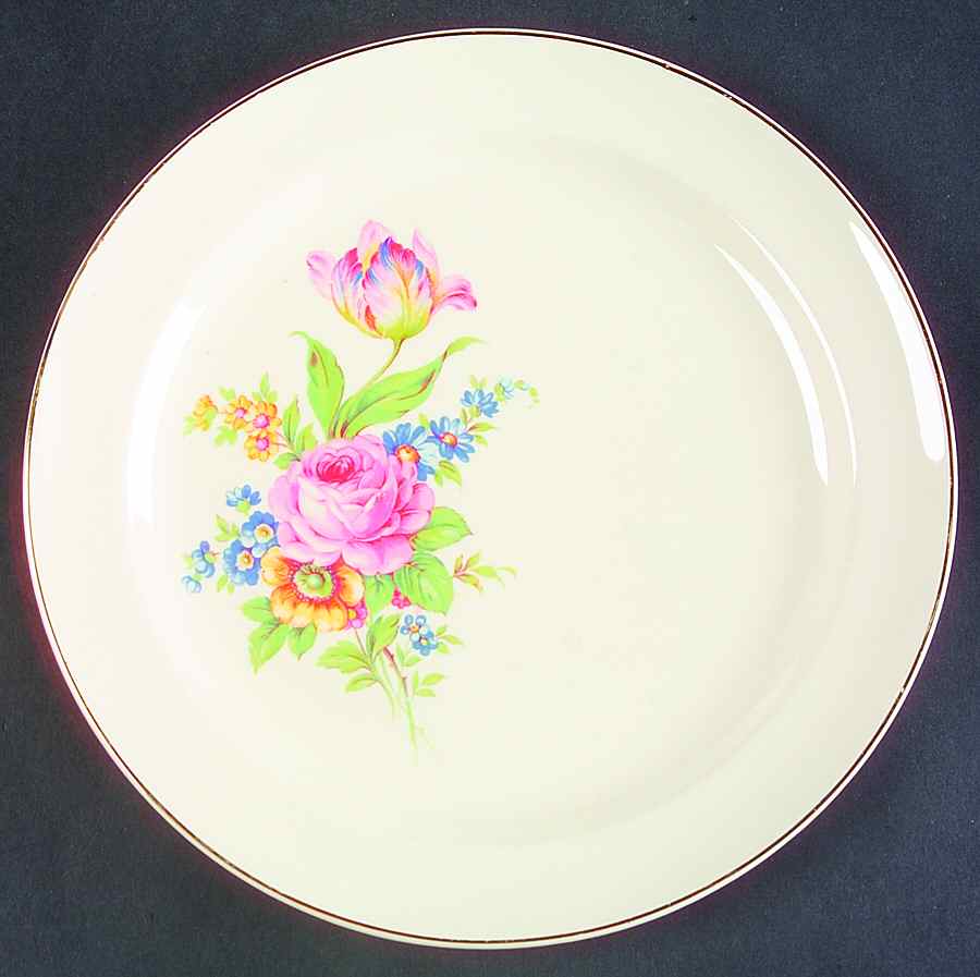 1823 Luncheon Plate by Taylor, Smith & Taylor (Ts&T)-1