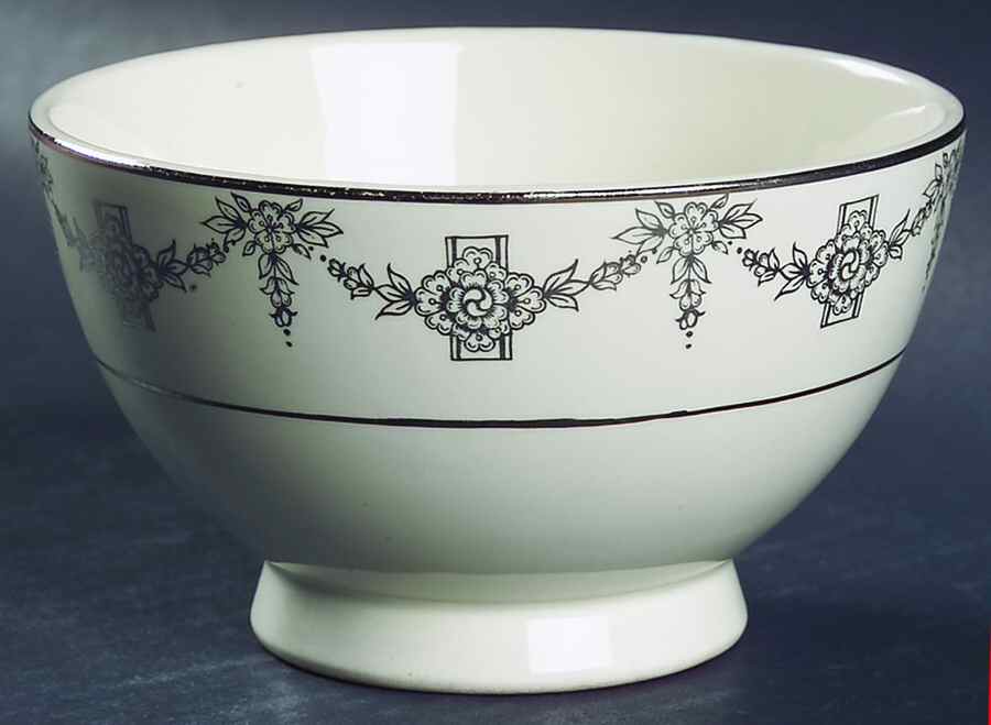 1825 Cranberry Bowl by Taylor, Smith & Taylor (Ts&T)-1
