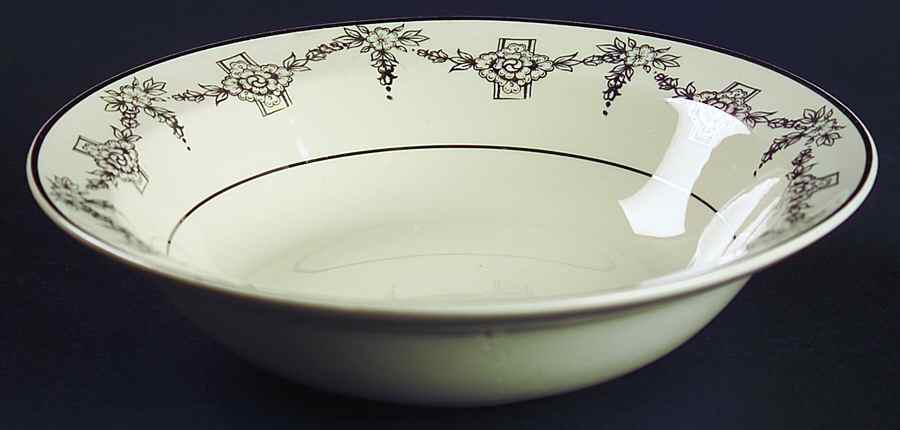 1825 Rim Cereal Bowl by Taylor, Smith & Taylor (Ts&T)-1