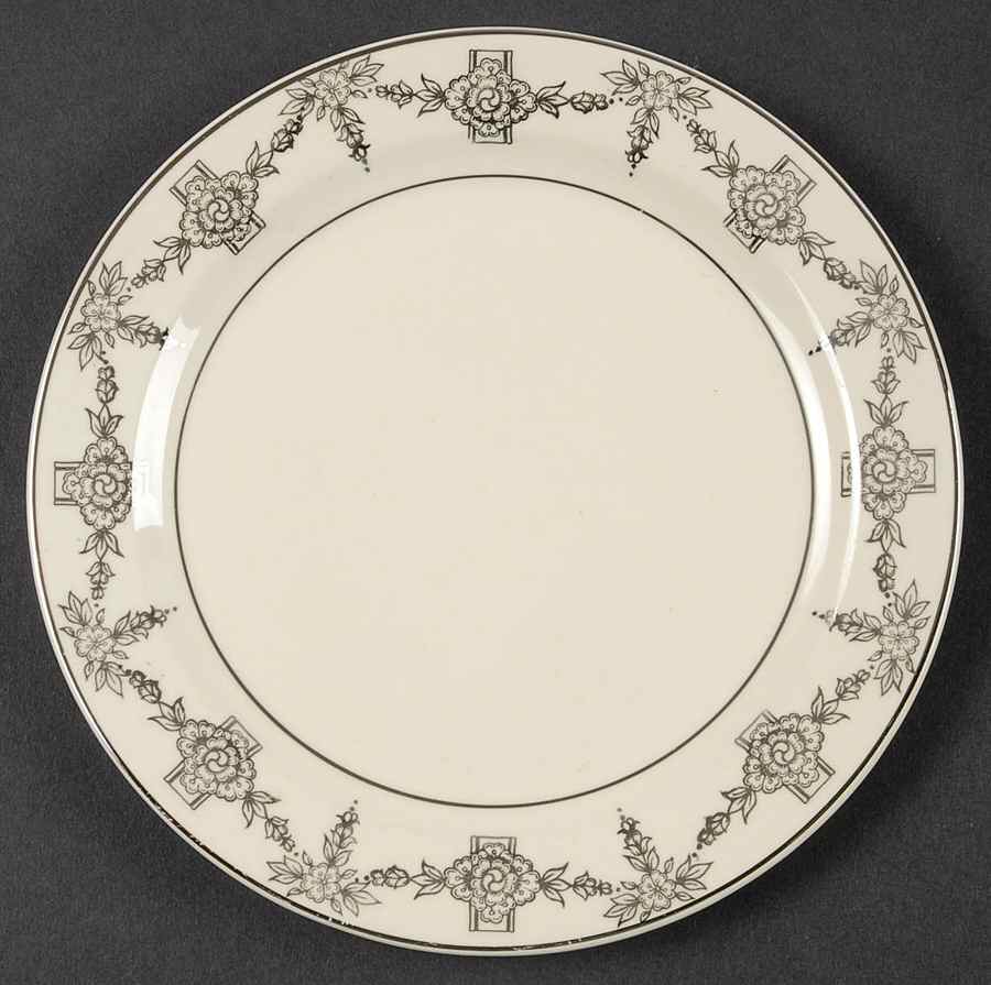 1825 Bread & Butter Plate by Taylor, Smith & Taylor (Ts&T)-1