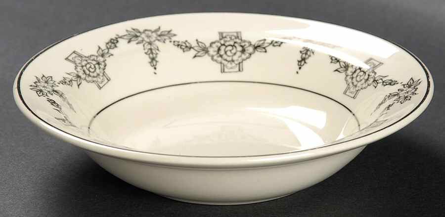 1825 Rim Fruit/Dessert (Sauce) Bowl by Taylor, Smith & Taylor (Ts&T)-1
