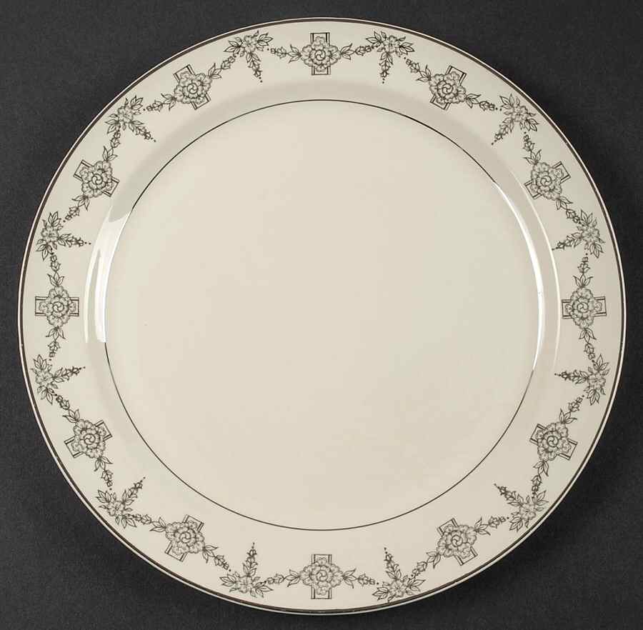 1825 Luncheon Plate by Taylor, Smith & Taylor (Ts&T)-1