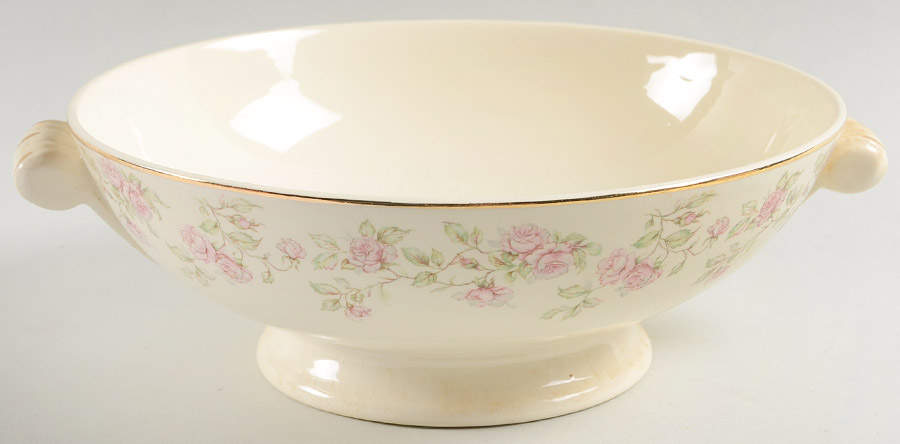 1863 Round Vegetable No Lid by Taylor, Smith & Taylor (Ts&T)-1