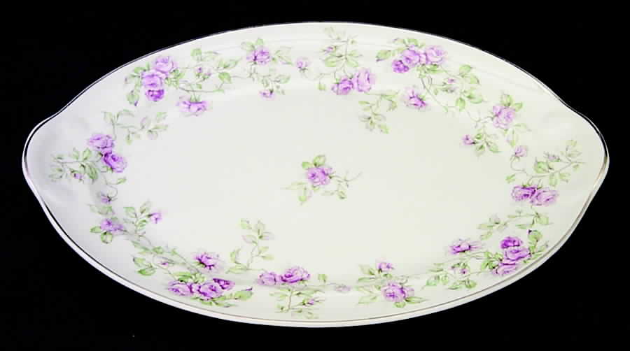 1863 13" Oval Serving Platter by Taylor, Smith & Taylor (Ts&T)-1