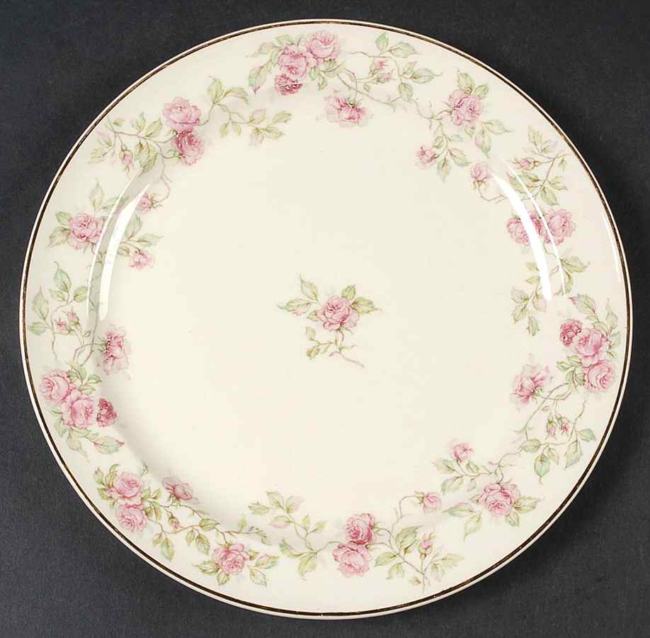 1863 Salad Plate by Taylor, Smith & Taylor (Ts&T)-1