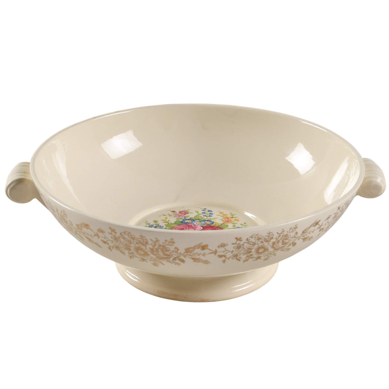 1871 Round Vegetable No Lid by Taylor, Smith & Taylor (Ts&T)-1