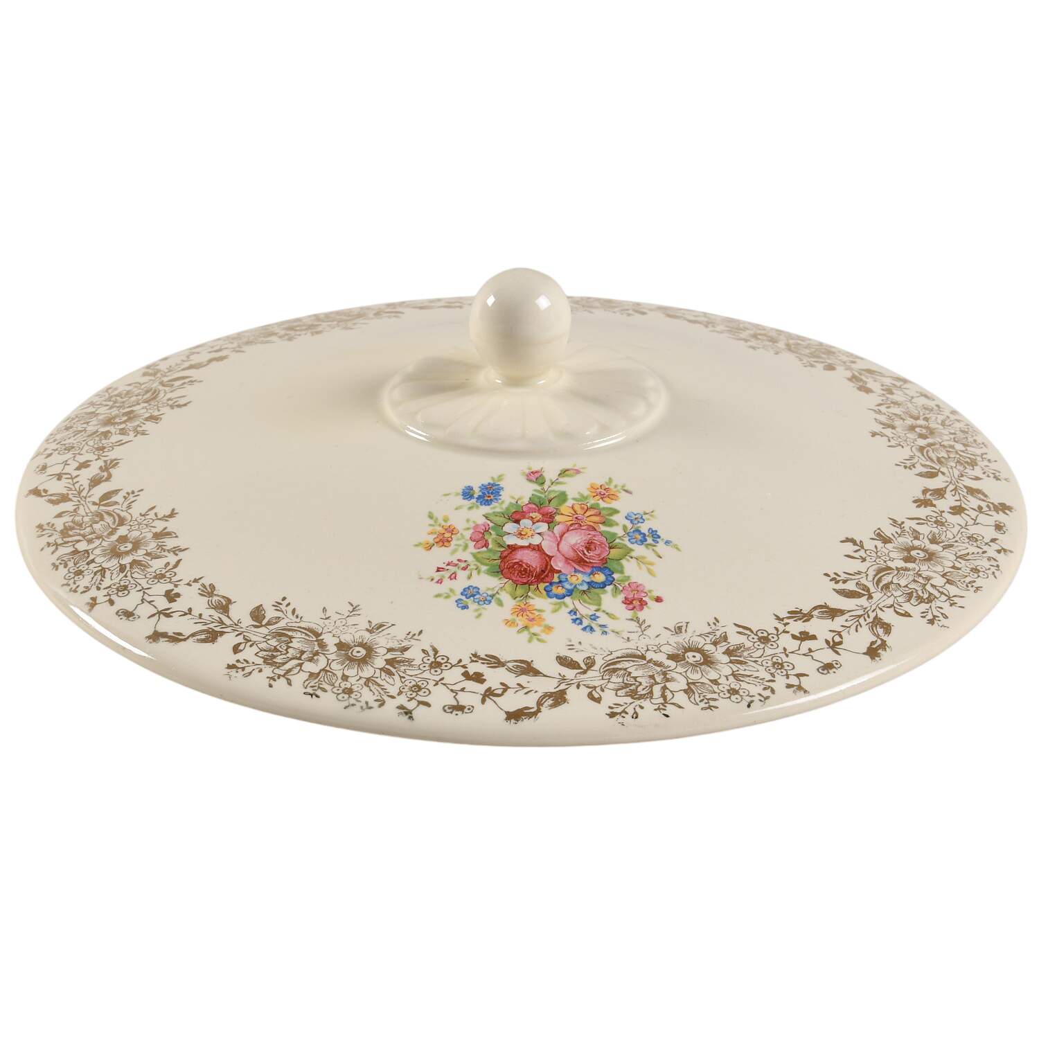 1871 Lid for Round Vegetable by Taylor, Smith & Taylor (Ts&T)-1