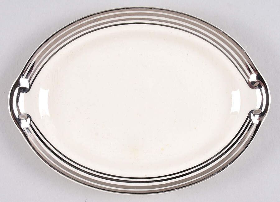 1872 Relish/Gravy Underplate by Taylor, Smith & Taylor (Ts&T)-1