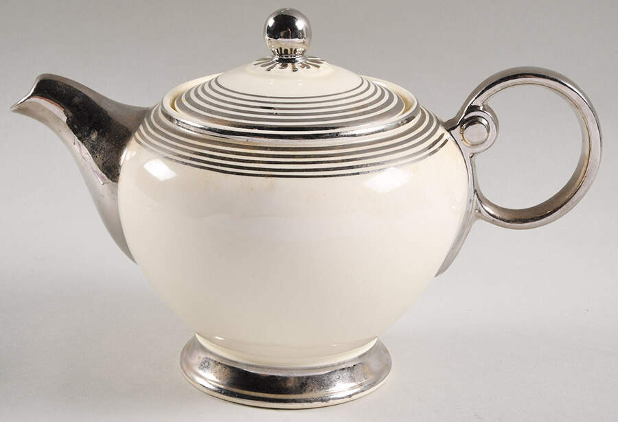 1872 Teapot & Lid by Taylor, Smith & Taylor (Ts&T)-1
