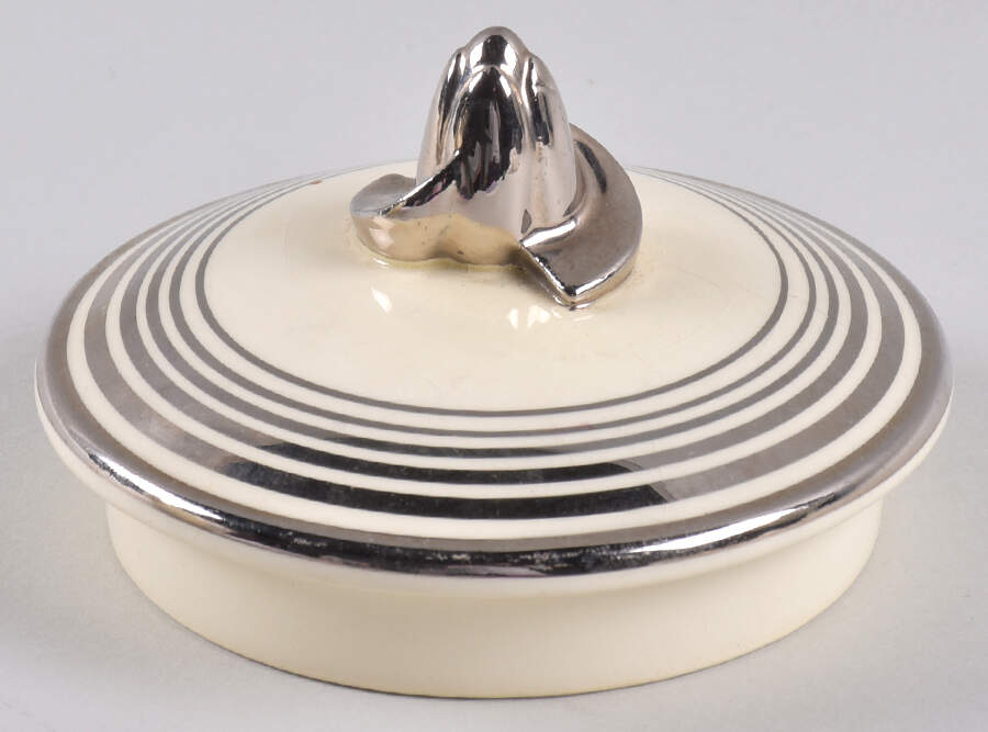 1872 Lid for Teapot by Taylor, Smith & Taylor (Ts&T)-1