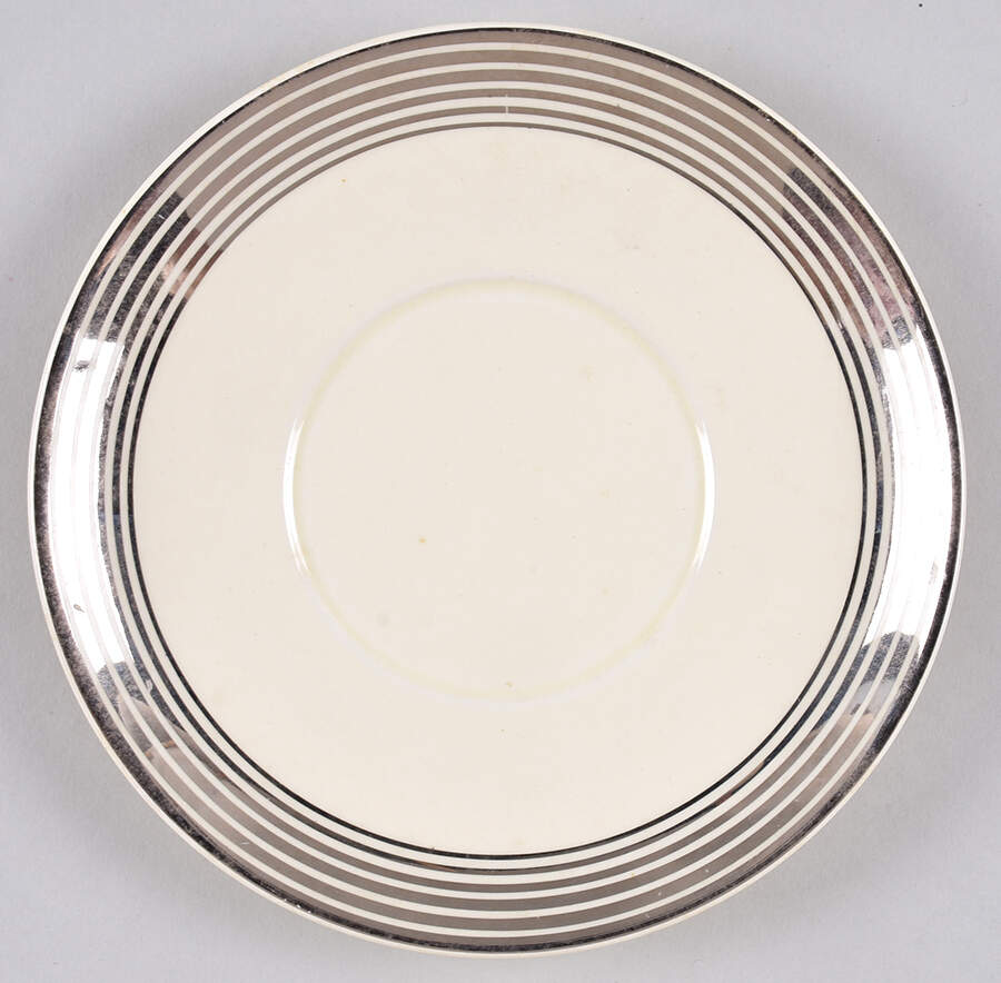 1872 Saucer for Cream Soup Bowl by Taylor, Smith & Taylor (Ts&T)-1