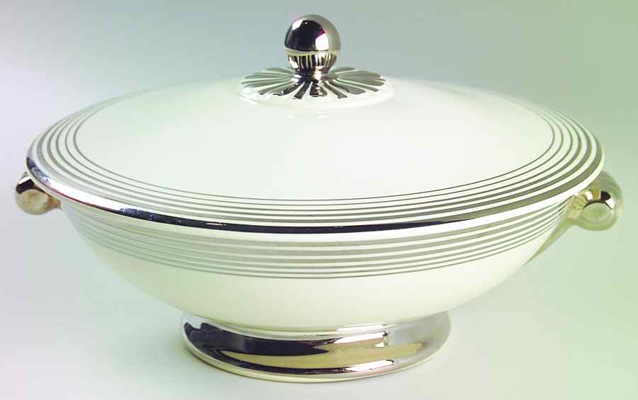 1872 Round Covered Vegetable by Taylor, Smith & Taylor (Ts&T)-1