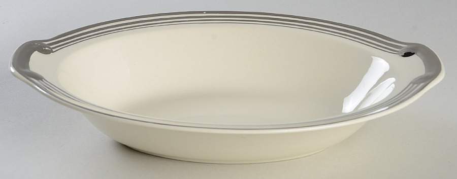 1872 10" Oval Vegetable Bowl by Taylor, Smith & Taylor (Ts&T)-1