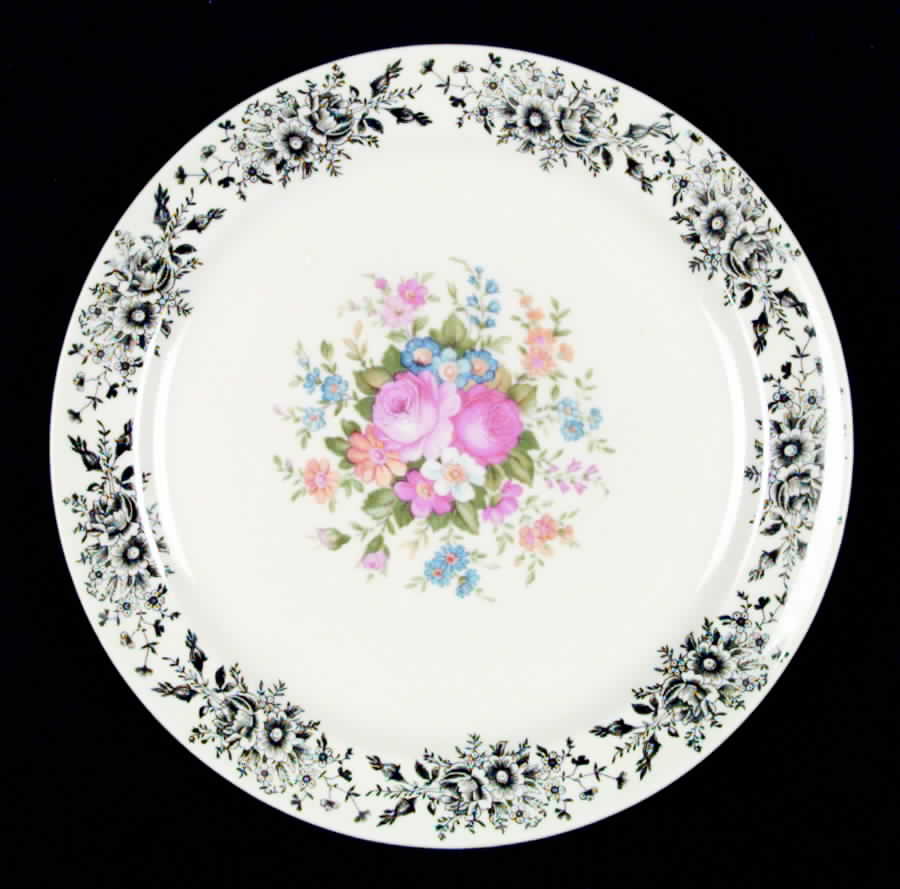 1875 1-2 Dinner Plate by Taylor, Smith & Taylor (Ts&T)-1