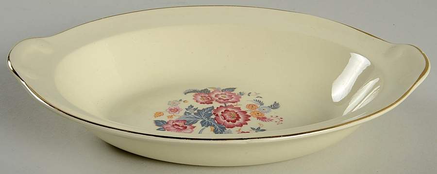 1915 10" Oval Vegetable Bowl by Taylor, Smith & Taylor (Ts&T)-1
