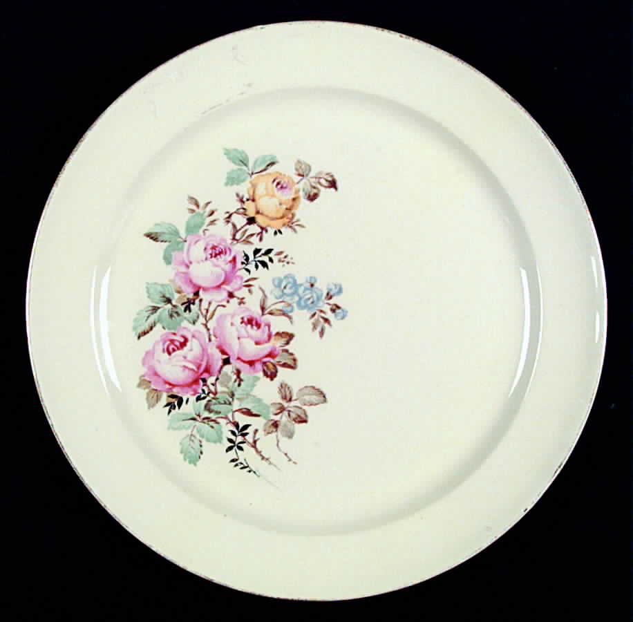 1916 Dinner Plate by Taylor, Smith & Taylor (Ts&T)-1