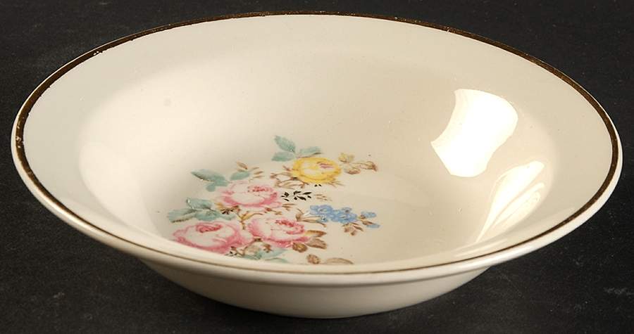 1916 Rim Fruit/Dessert (Sauce) Bowl by Taylor, Smith & Taylor (Ts&T)-1