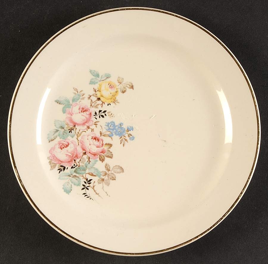 1916 Bread & Butter Plate by Taylor, Smith & Taylor (Ts&T)-1