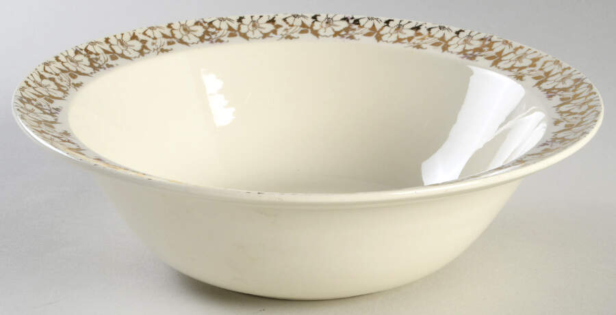 1966 1-2 8" Round Vegetable Bowl by Taylor, Smith & Taylor (Ts&T)-1