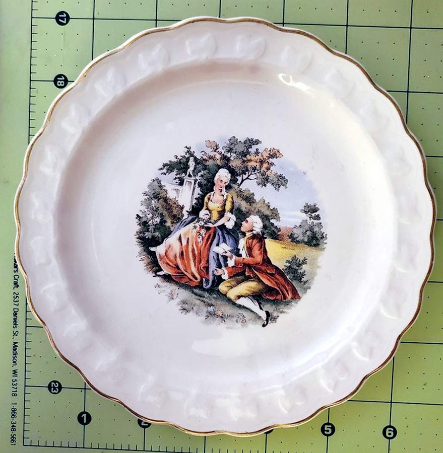 2096 Bread & Butter Plate by Taylor, Smith & Taylor (Ts&T)-1