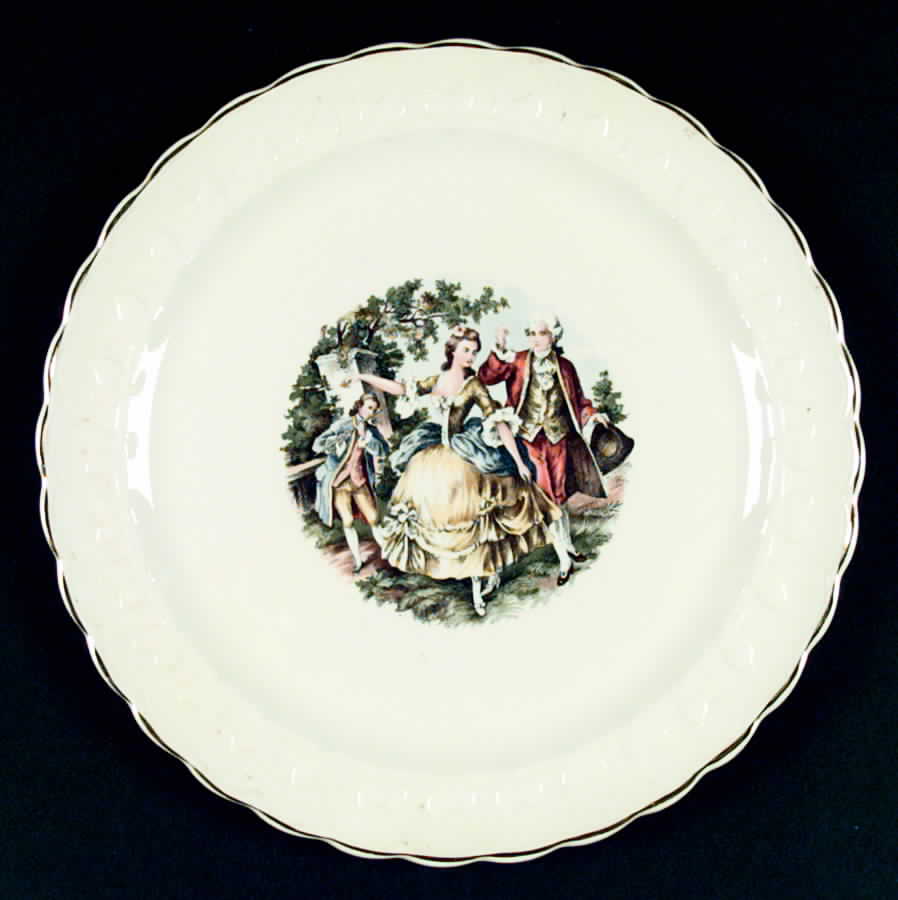 2096 Dinner Plate by Taylor, Smith & Taylor (Ts&T)-1