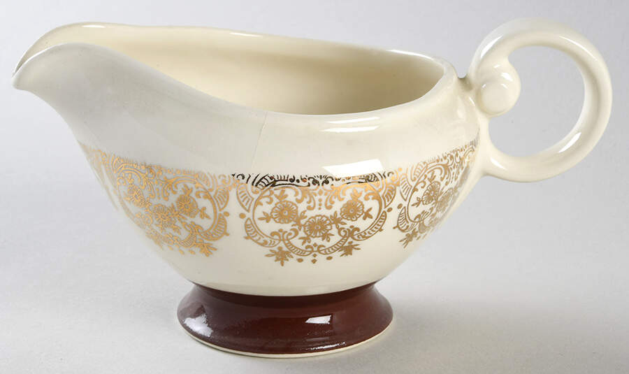 2176 Maroon Creamer by Taylor, Smith & Taylor (Ts&T)-1