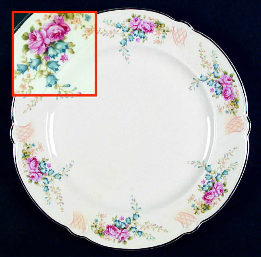 6352 Dinner Plate by Taylor, Smith & Taylor (Ts&T)-1