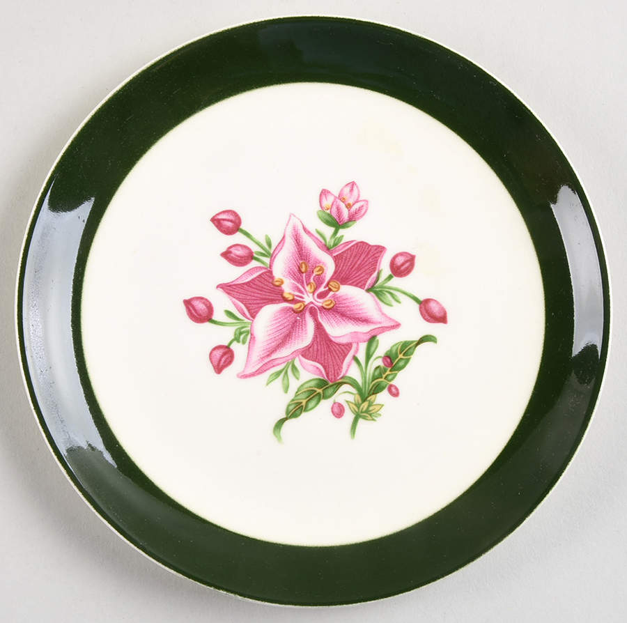 Appalachian Heirloom Bonnie (No Trim) Bread & Butter Plate by Taylor, Smith & Taylor (Ts&T)-1