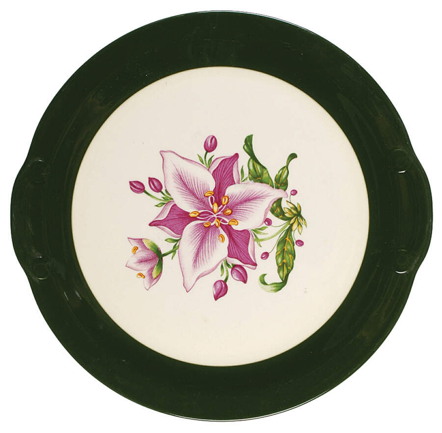 Appalachian Heirloom Bonnie (No Trim) Cake Plate by Taylor, Smith & Taylor (Ts&T)-1